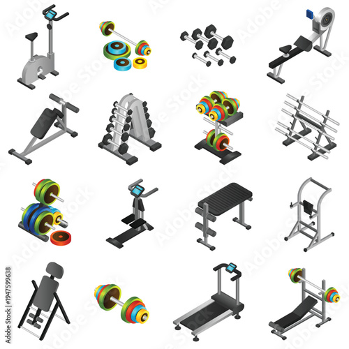 Personal trainer guiding gym session with physical exercises. Individual fitness instructor, sports workout. Professional coach supervision. Fitness training, health exercise