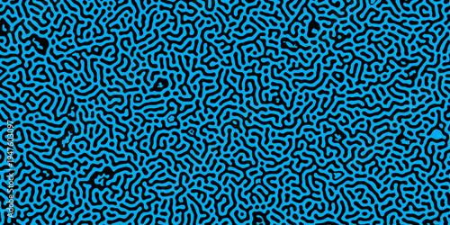 abstract blue background with waves turing pattern fabric decor decoration desgin.