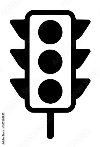 traffic light vector