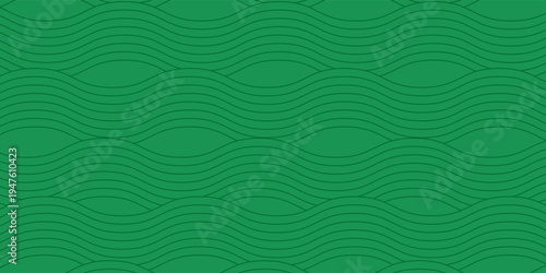 farm green banner, organic abstract background with fields. wavy green lines, natural organic products. ecology background. striped farmer green Pattern