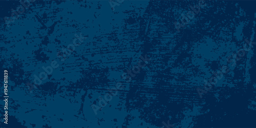 Abstract grunge texture background with dark navy blue and deep teal tones, digital art background