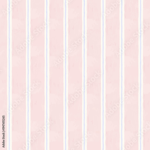 Soft blush pink vertical stripe seamless pattern background