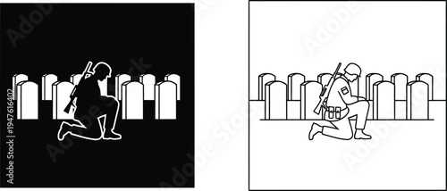 Runner silhouette cityscape Vector