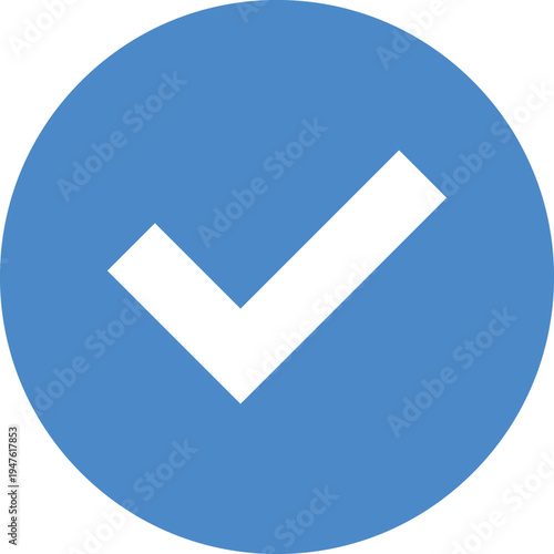 White Verification Check Mark for Social Media Profile Concept, interface (UI) design, mobile app security features, and digital trust branding.