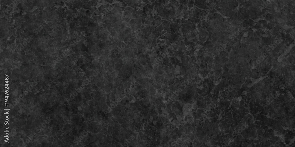 Fototapeta premium Dark black old wall paper grunge background. black blackboard and chalkboard texture. Dark black concrete wall texture element vintage grunge charcoal paint rough, distress backdrop background.