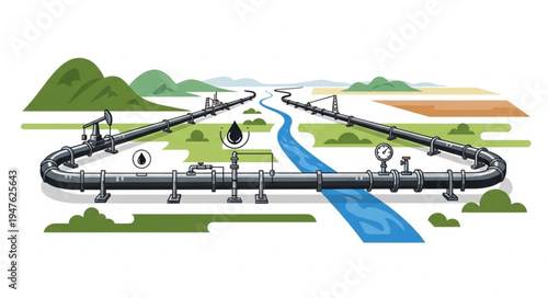 Monorail Train Track System.