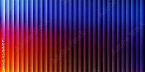 A mesmerizing abstract background featuring a full spectrum of rainbow colors, presented in vertical wavy lines that create a dynamic and visually engaging effect.