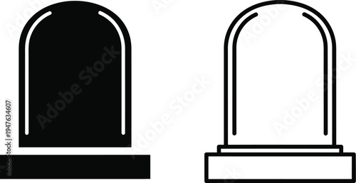 Police lights, warning lights, emergency vehicle lights Vector