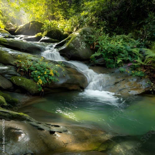 waterfall in the forest
