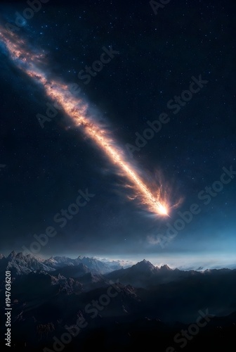 night sky with stars