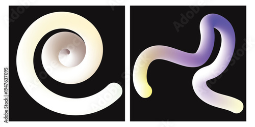 Abstract vector design background with alphabet letters numbers and spiral circular decorative music style illustration