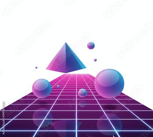 Happy boy by a cloud-shaped ATM dispensing coins and a piggy bank, symbolizing savings and financial growth