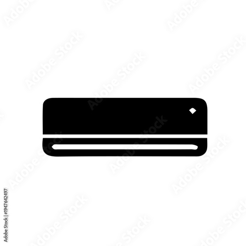 Air Conditioner Vector Illustration – Home Split AC Wall Unit Cooling Icon