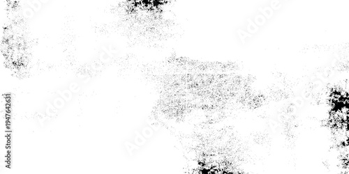 minimalist background featuring a stark white surface with subtle black ink marks, scratches abstract composition is ideal for creating vintage.