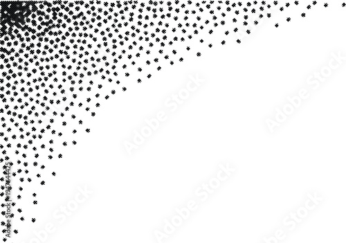 corner shading halftone risograph fade edge vignette depth paper border screentone vintage retro monochrome