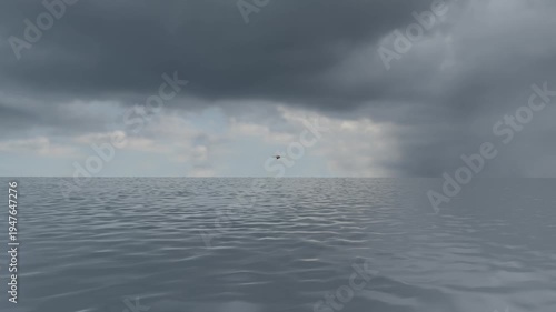 Missile attack. Cruise missile flying. Missile launch.