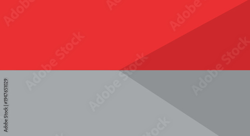 Abstract geometric design with a dark figure a striking silhouette