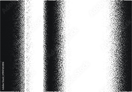 vertical bars halftone risograph gradient strips fade grunge retro offset print screentone texture monochrome