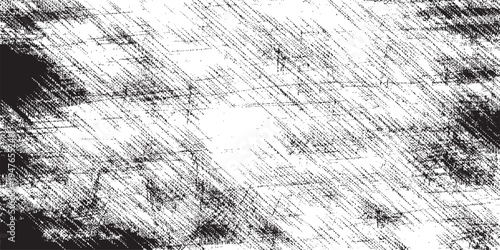 Abstract grunge texture with diagonal scratches and distressed effect.