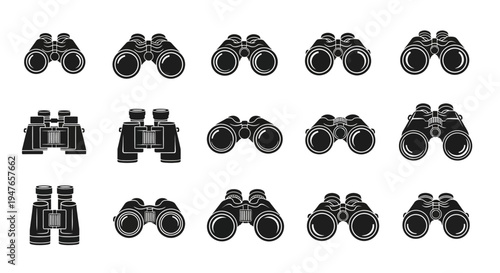 Binoculars Collection: Vintage and Modern Optics Icons