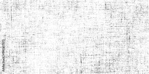 High contrast white grunge texture background with distressed black grain versatile texture mimics the look of weathered vintage effect.	