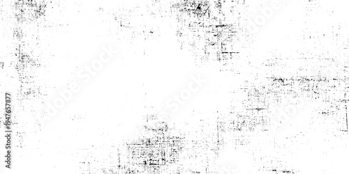 High contrast white grunge texture background with distressed black grain versatile texture mimics the look of weathered vintage effect.