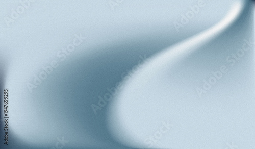 A sophisticated light blue background features a soft grainy texture and elegant flowing waves for a professional minimalist commercial backdrop.
