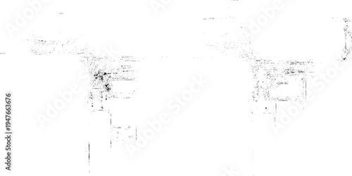 High contrast white grunge texture background with distressed black grain versatile texture mimics the look of weathered vintage effect.