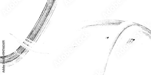 Distressed black scratches monochromatic grunge texture is ideal for creating vintage overlays with rough edges and aged effect grunge urban backgrounds.	