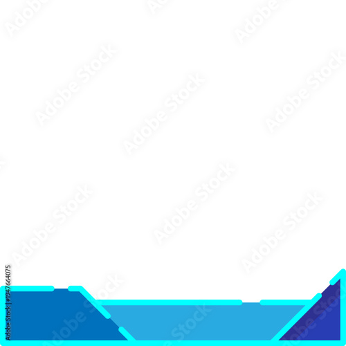 Shape Gradient Footer