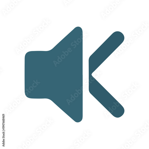 Mute Icon Isolated