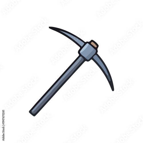Pickaxe Tool Illustration