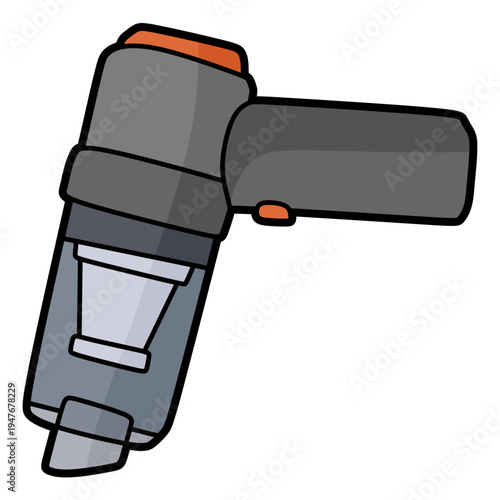colored mini vacuum cleaner vector