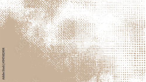 Brown and white abstract halftone pattern design element graphic resource