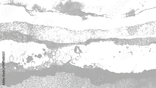 Gray and white abstract watercolor texture with splatters and smudges pattern design element