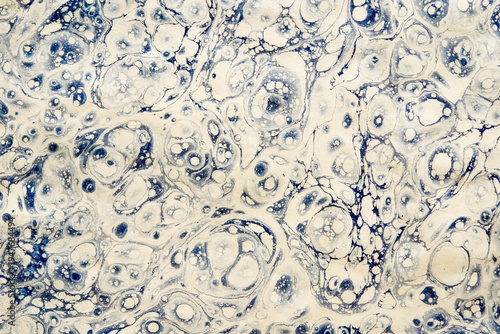 Traditional Turkish marbled paper artwork background