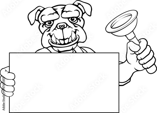 A bulldog plumber handyman ...