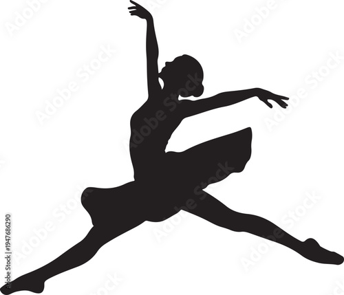 Ballet Dancer Silhouette