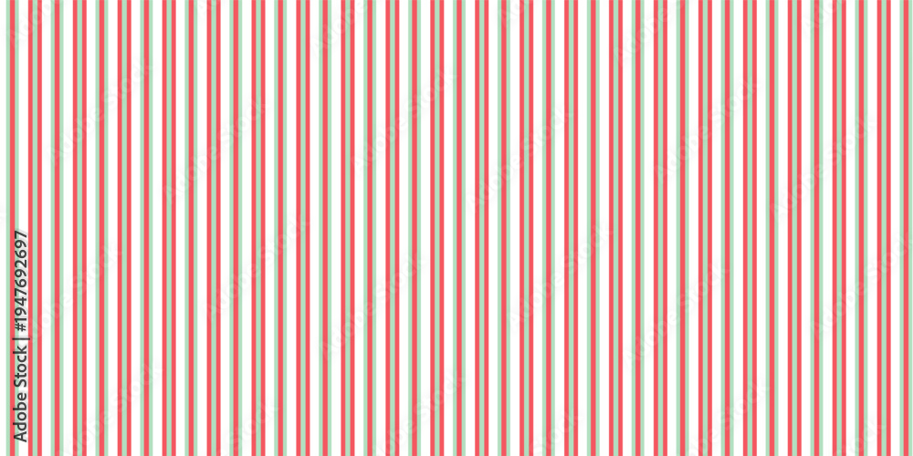 Obraz premium Candy cane striped pattern. Seamless Christmas background. Peppermint wrapping print with diagonal lines. Cute caramel package texture. Xmas holiday geometric backdrop. Vector illustration.