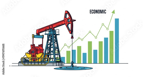 Oil Pump Jack Economic Graph.