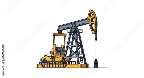 Oil Pump Jack Machinery.