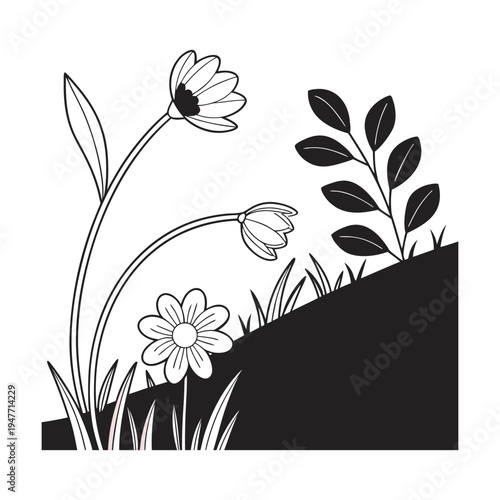 Abstract Minimal Flat Illustration Set with Nature, Lifestyle and Creative Concepts