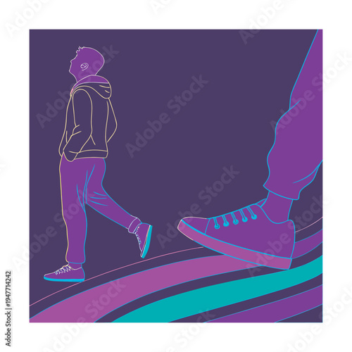 Abstract Minimal Flat Illustration Set with Nature, Lifestyle and Creative Concepts