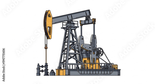 Oil Pump Jack Machinery Equipment.
