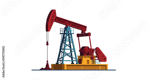 Oil Pump Jack Machinery.