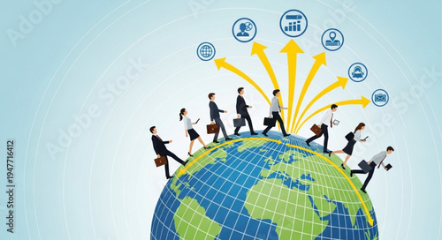 People Around The Globe Earth.