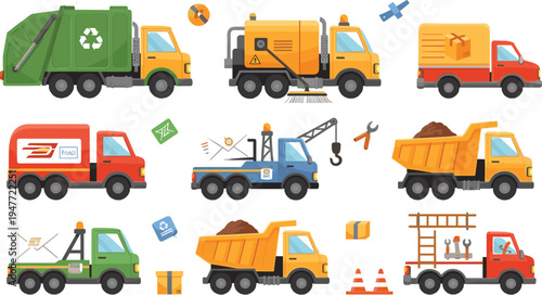 Eco friendly lifestyle and zero waste line icon set with organic food recycling solar house green living illustration