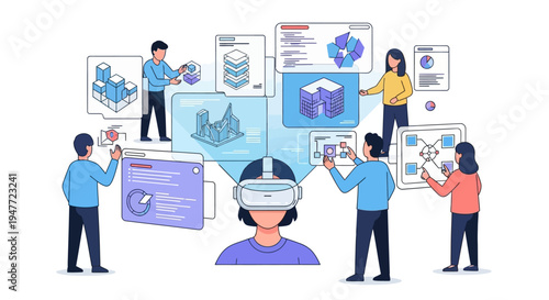 Virtual Reality Team Collaboration and Innovation.