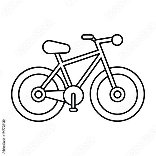 A classic bicycle with sturdy frame, two wheels, and handlebars, perfect for a leisurely ride, city commute, or exploring nature with freedom and fun.
