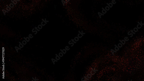 Abstract grunge background with glowing orange cosmic explosion and starry night energy texture